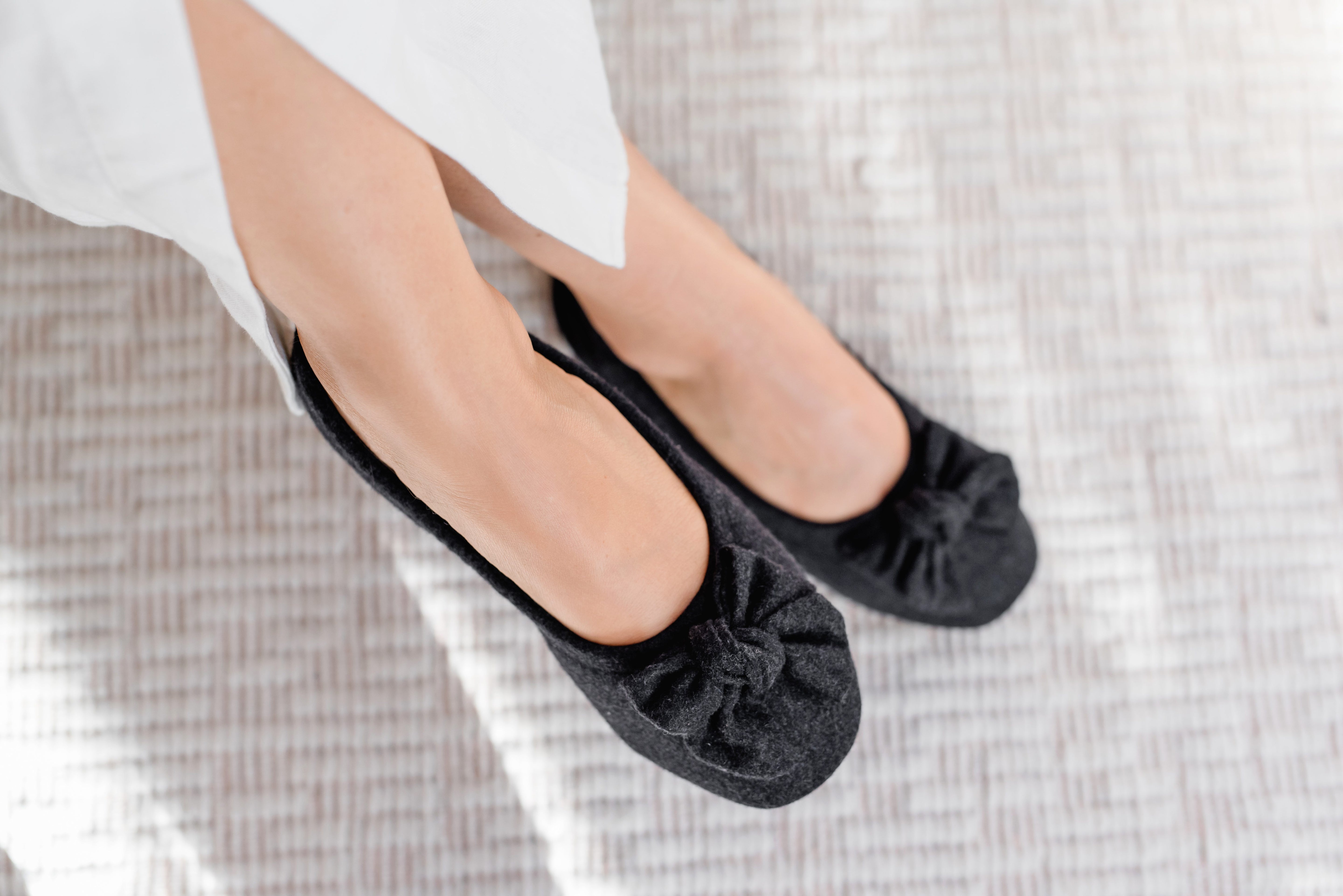 Daisy wool Hausschuhe aus wolle