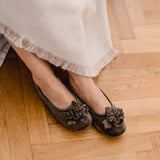 Grace velvet taupe