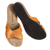 Lyda metallic mandarine-metallic
