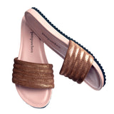 Dina metallic rotgold-metallic