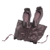 Grace satin taupe