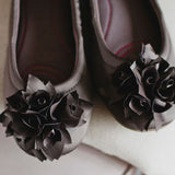 Grace satin taupe